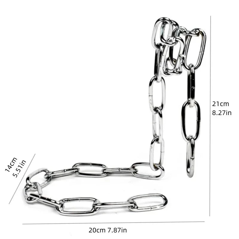 Creative Wine Bottle Rack Personality Rope Whisky Holder Serpentine Snake Suspension Chain Home Table Decoration Display Gifts