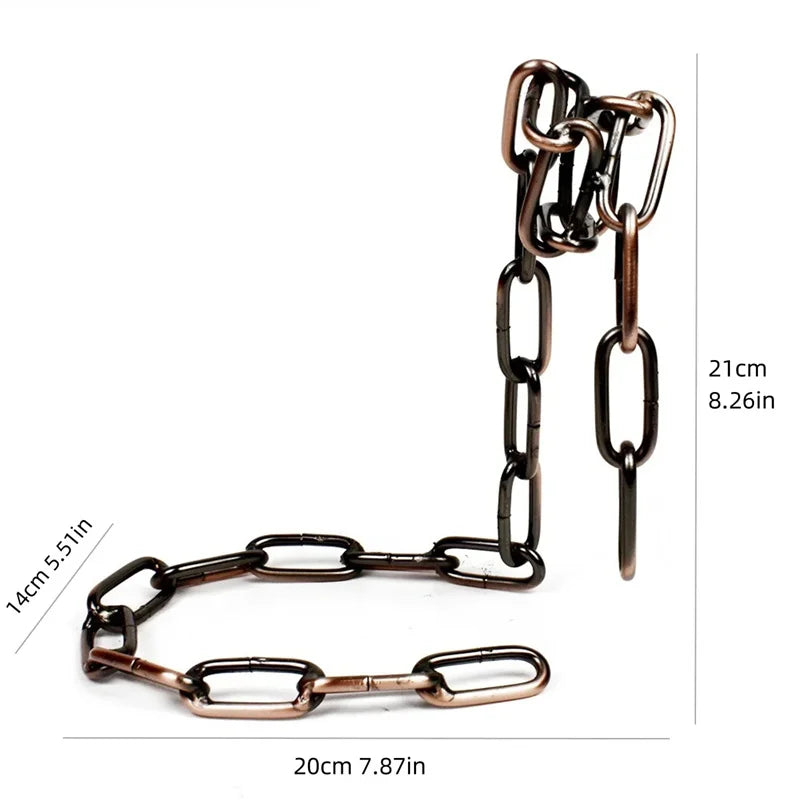 Creative Wine Bottle Rack Personality Rope Whisky Holder Serpentine Snake Suspension Chain Home Table Decoration Display Gifts