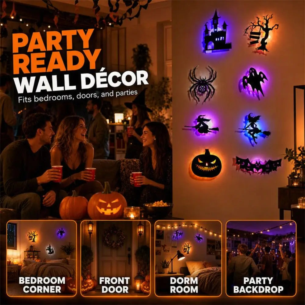 Halloween Wall Stickers 3D Effect