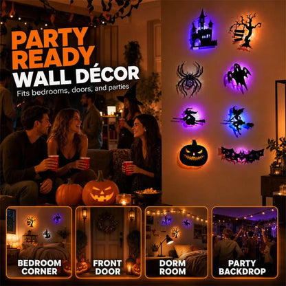 Halloween Wall Stickers 3D Effect