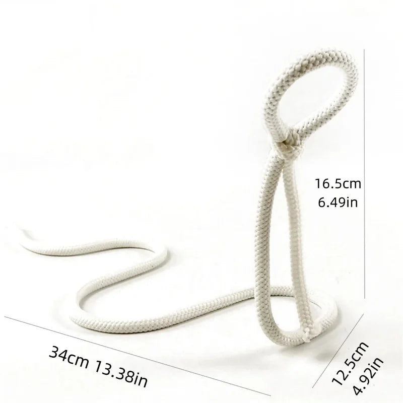Creative Wine Bottle Rack Personality Rope Whisky Holder Serpentine Snake Suspension Chain Home Table Decoration Display Gifts